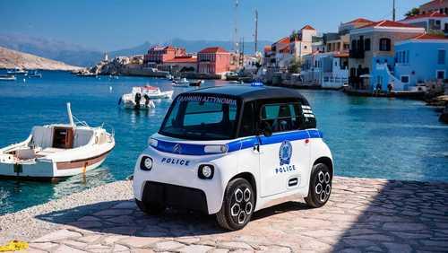 پلیس ساحلی یونان,ماشین پلیس