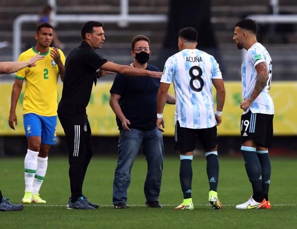 دیدار تیم ملی برزیل و آرژانتین,نتیجه بازی جنجالی آرژانتین و برزیل