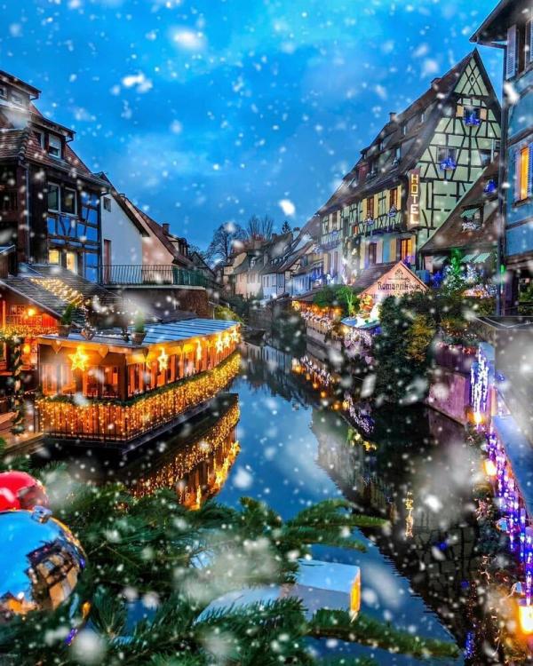 حال و هوای تزئینات سال نو میلادی در فرانسه,کریسمس 2022