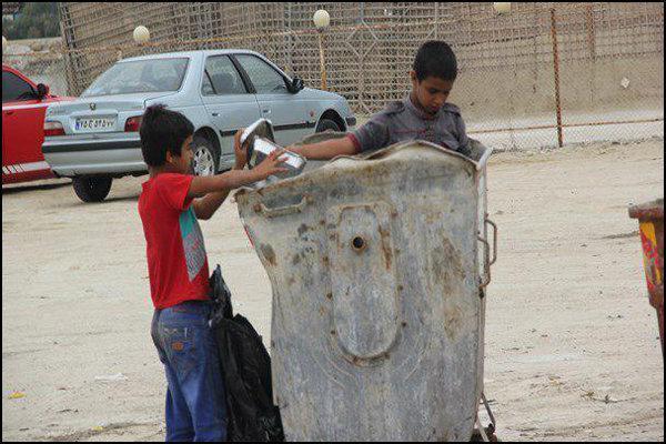زباله گردی در تهران,کودکان زباله گرد