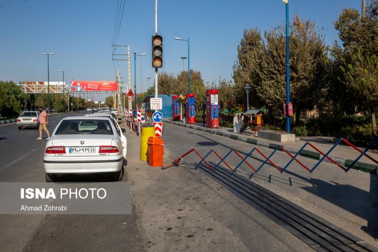 تصاویر وضعیت عرضه بنزین در جایگاه‌های سوخت کشور,عکس های وضعیت جایگاه های سوخت کشور,تصاویر پمپ بنزین های ایران در 4 آبان 1400