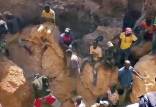 معدن طلا نیجر, حادثه ریزش معدن طلا که در منطقه مارادی
