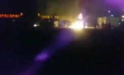 فیلم/ ادعای خبرگزاری صداوسیما: افراد سود جو، چادرهای کشاورزان را در زاینده رود آتش زدند!