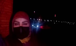 فیلم | کشاورزان اصفهانی شب گذشته را در سرما و بستر رودخانه زاینده‌رود سپری کردند