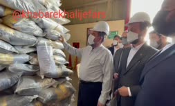 فیلم/ وضعیت جسمانی محسن رضایی (معاون رئیسی) در بازدید از گمرک❗️