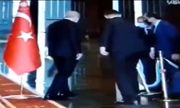 فیلم/ تشدید گمانه‌زنی‌ها درباره وخامت حال رجب طیب اردوغان