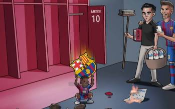 کاریکاتور در مورد شرایط بارسلونا قبل از حضور ژاوی,کاریکاتور,عکس کاریکاتور,کاریکاتور ورزشی