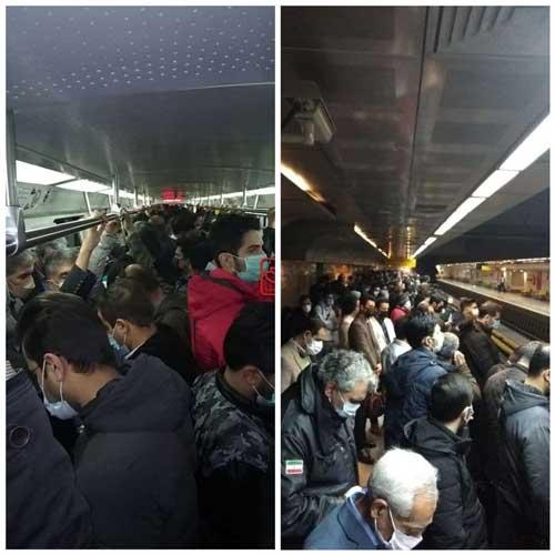 مترو تهران,سرگردانی مسافران متروی تهران