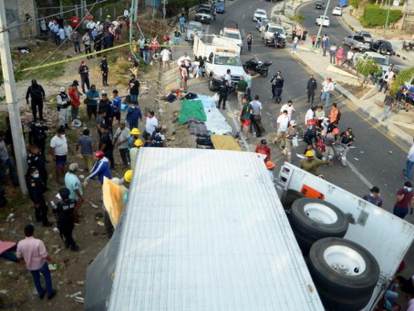 تصادف کامیون در جنوب مکزیک,حوادث مکزیک