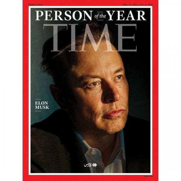 ایلان ماسک,ایلان ماسک شخصیت سال ۲۰۲۱ مجله تایم