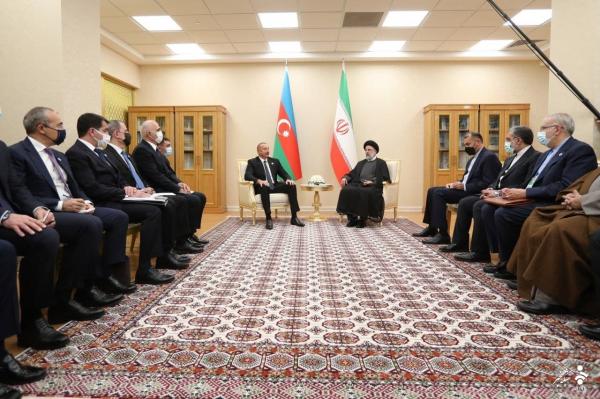 دیدار رئیسی با الهام علی اف,دیدار رئیس جمهور ایران و آذربایجان