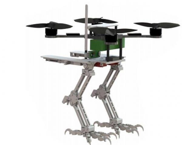 پرنده رباتیک,توانایی پرنده رباتیک در گرفتن شاخه‌ درختان