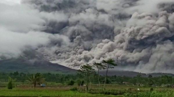 آتش فشان, اندونزی