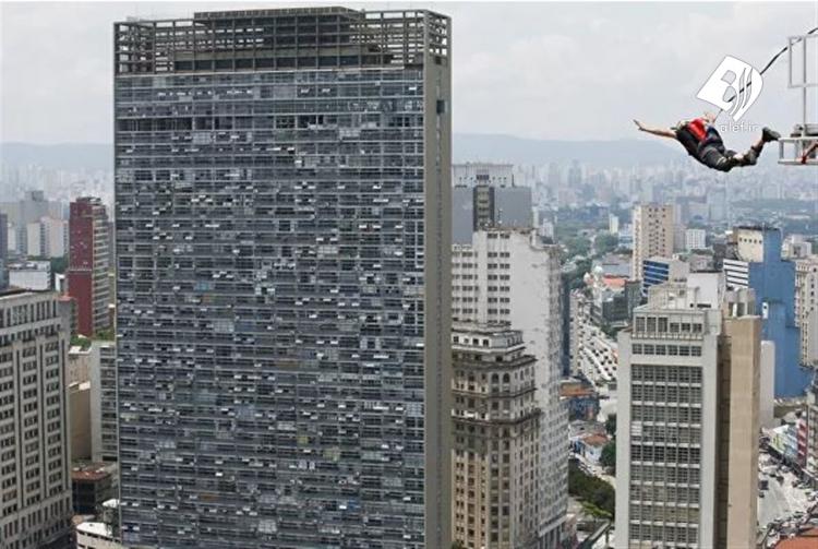تصاویر پرش از آسمانخراش‌های برزیل,عکس های مسابقه پرش از آسمانخراش‌های برزیل,تصاویری از مسابقه پرش در برزیل