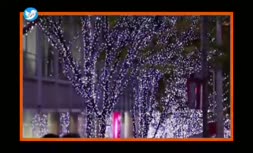 فیلم/ استقبال تماشایی توکیو از تعطیلات کریسمس؛ نورپردازی جالب در شهر