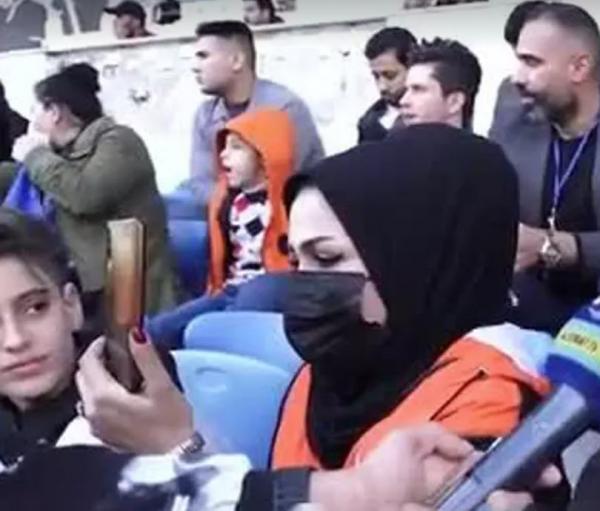 حضور زنان در ورزشگاه های عراق,لیگ عراق حضور زنان