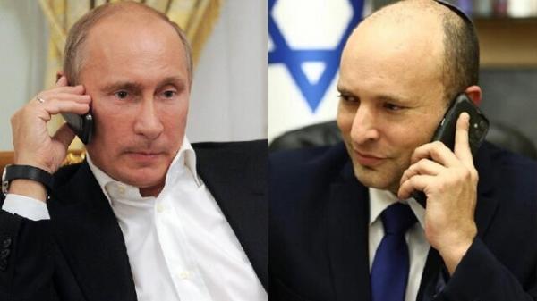رئیس‌جمهور روسیه و نخست‌وزیر اسرائیل, گفت‌وگوی پوتین و بنت