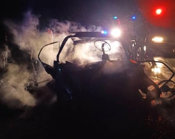 سانحه رانندگی منجر به حریق در شهرستان منوجان,تصادف در جیرفت