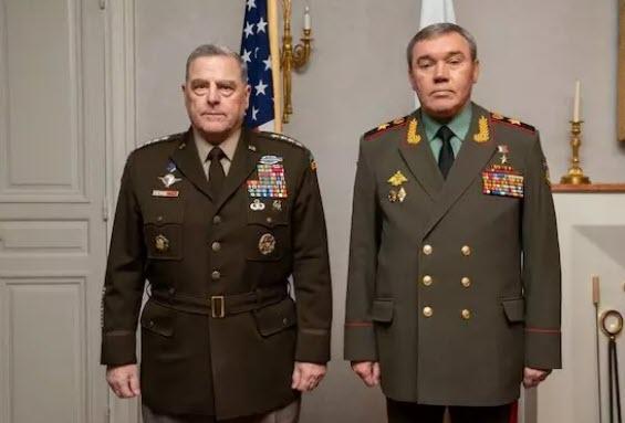 رئیس ستاد مشترک ارتش آمریکا و همتای روس رؤسای ستاد مشترک ارتش آمریکا و روسیه رئیس ستاد مشترک ارتش آمریکا و همتای روس رؤسای ستاد مشترک ارتش آمریکا و روسیه