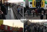 حادثه مترو تهران,از ریل خارج شدن مترو