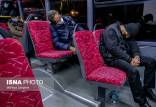اتوبوس خوابی مدرم فقیر,کارتن خوابی در تهران