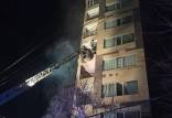 آتش سوزی ساختمان ۹ طبقه در کرمانشاه,حوادث کرمانشاه