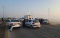 رییس پلیس راه خوزستان,تصادف زنجیره ای