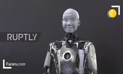 فیلم/ ربات «آمکا» در نمایشگاه CES 2022