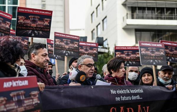 اعتراضات ترکیه به گران شدن برق,واکنش مردم ترکیه به گرانی برق