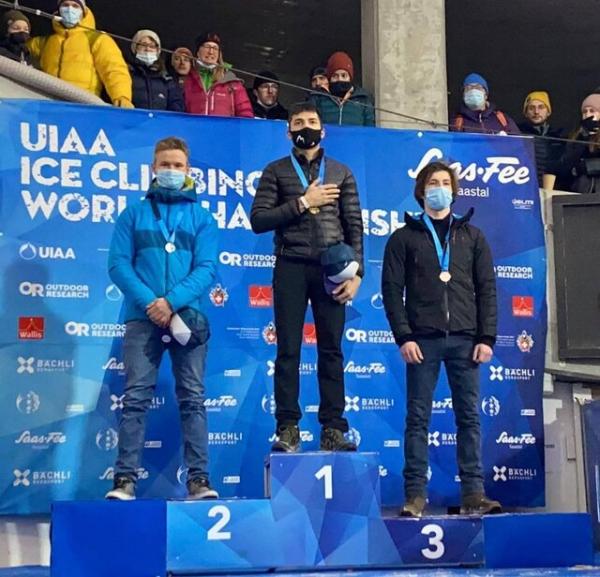 رقابت‌های یخ نوردی قهرمانی جهان,ملی پوش یخ نوردی ایران