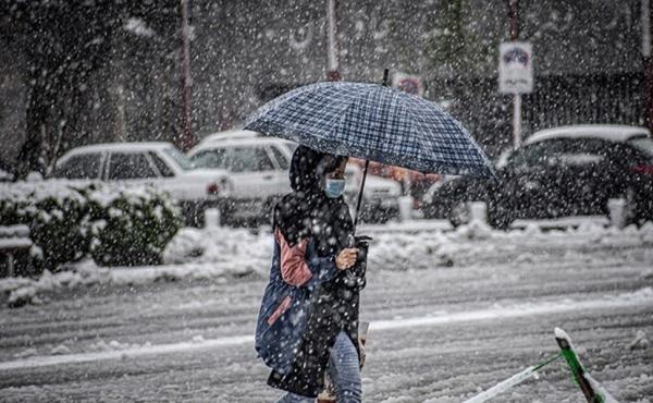 وضعیت آب و هوای کشور,بارش برف و باران در بهمن 1400