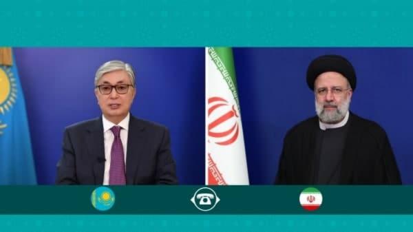 رئیسی و رئیس جمهور قزاقستان,گفتگوی رئیسی و رئیس جمهور قزاقستان