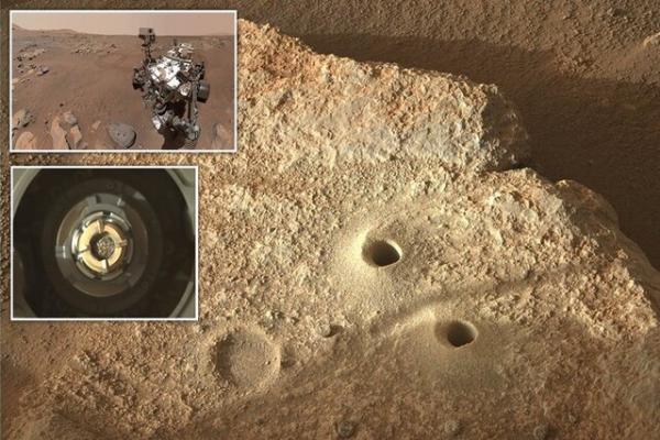 مریخ,نمونه جدید جمع‌آوری‌شده توسط مریخ‌نورد استقامت ناسا
