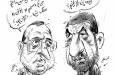 کاریکاتور ضرغامی و زاکانی برای انتخابات ۱۴۰۴