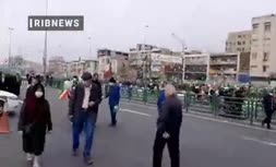 فیلم/ غرفه ‌ازدواج آسان در راهپیمایی ۲۲ بهمن