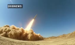 فیلم | رونمایی از موشک جدید سپاه به نام خیبرشکن» 