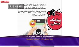 فیلم/ دستگیری کلاهبردار پیامک جعلی سامانه ثنا 