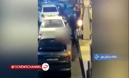 دستگیری سارقانی که جلوی چشم مردم خودرویشان را سرقت می‌کردند