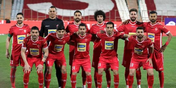 ترکیب پرسپولیس و گل‌گهر,هفته نوزدهم پرسپولیس