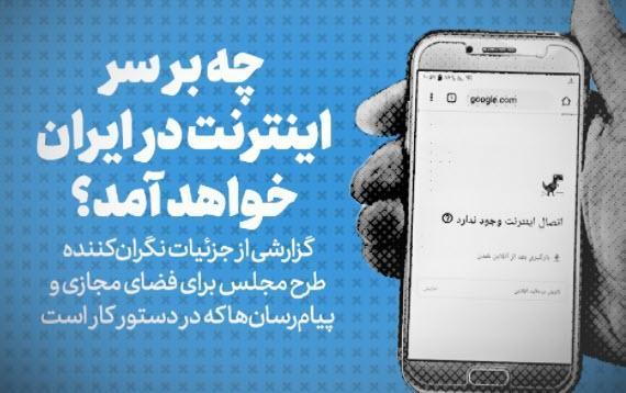محدودیت اینترنت در ایران, طرح صیانت از حقوق کاربران در فضای‌ مجازی و ساماندهی پیام‌رسان‌های‌اجتماعی
