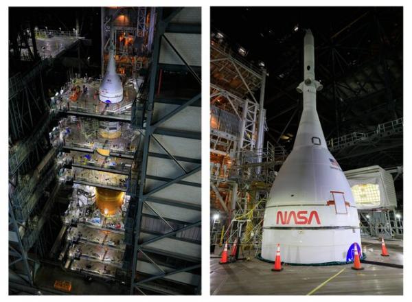 حمل موشک بزرگ ناسا با یک وسیله نقلیه غول‌پیکر,موشک ناسا