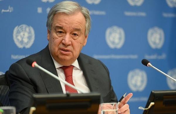 آنتونیو گوترش,دبیرکل سازمان ملل متحد