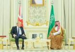 دیدار نخست‌وزیر انگلیس با ولیعهد عربستان,بوریس جانسون و بن سلمان