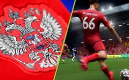 تیم ملی روسیه,حذف تیم‌ ملی روسیه از بازی‌های FIFA 22