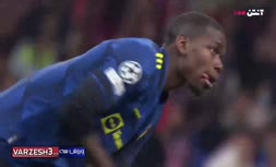 فیلم/ خلاصه دیدار اتلتیکومادرید 1-1 منچستریونایتد؛ الانگا فرشته نجات شیاطین سرخ