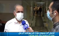 فیلم/ فوت 13 نفر در چهارشنبه سوری 1400