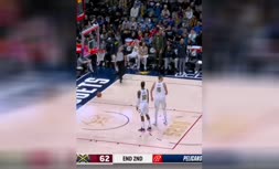 فیلم | یک گل استثنایی در لیگ NBA 