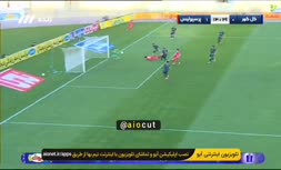 فیلم/ گل اول پرسپولیس به گل گهر با دست حامد پاکدل