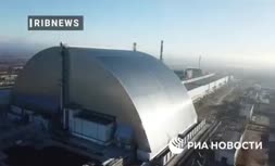 نخستین تصاویر ارتش روسیه از محوطه داخل نیروگاه هسته ای چرنوبیل