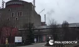 فیلم | ورود روس‌ها به نیروگاه هسته‌ای زاپوروژیه اوکراین